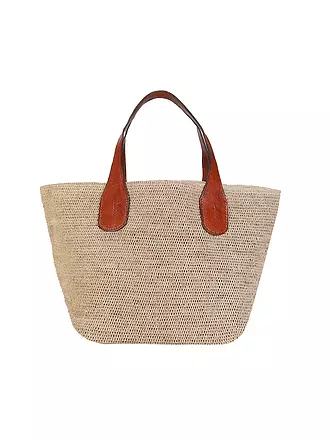IBELIV | Sac en paille - Shopper TOKYO II | beige